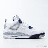 Air Jordan 4 Retro Midnight Navy (Dot Perfect) - Photo 3