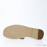 Hermes Oran Flat Sandal White Silk Print Lining (Premium Plus Batch) - Photo 5
