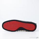 Christian Louboutin Louis Flat Black/Gold Leather (Dot Perfect) - Photo 5