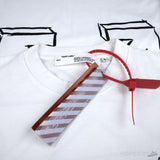Off White Little Girl Embroidery T-Shirt (Economy Batch) - Photo 6