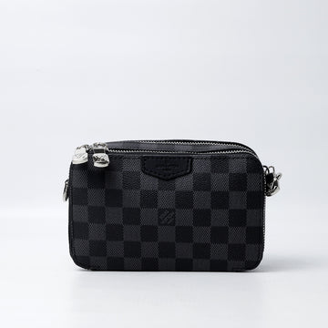 Louis Vuitton Alpha Wearable Wallet Monogram Eclipse (Dot Perfect)