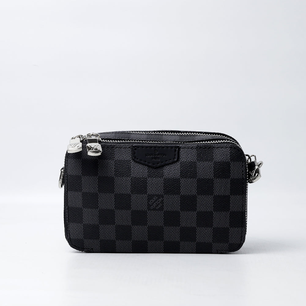 Louis Vuitton Alpha Wearable Wallet Monogram Eclipse (Dot Perfect)
