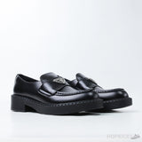 Prada Triangle Logo Patent Leather Loafer (Premium Plus) - Photo 7