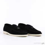 Loro Piana Black Summer Charm Loafer (Premium Batch) - Photo 7