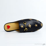 Gucci Princetown Bee and Star Mule - Photo 6