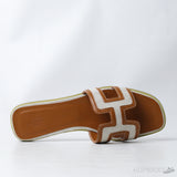 Hermès Oran Sandals Brown Grey (Premium Plus Batch) - Photo 4