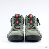 Nike Air Jordan 6 Travis Scott Olive Suede (Dot Perfect) - Photo 8