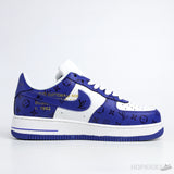 LV x Air Force 1 Low Virgil Abloh White Royal (Premium + Batch) - Photo 4