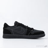 Travis Scott x Air Jordan 1 Low OG 'Black Phantom' (Dot Perfect) - Photo 3