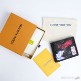 LV x NBA Hero Jacket Leather Multiple Wallet Monogram Black - Photo 6