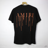 AMIRI Red Printed Black T-Shirt - Photo 3