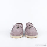 Loro Piana Beige Suede Summer Charms Walk Loafers (Premium Batch) - Photo 6