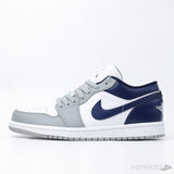 Air Jordan 1 Low Stealth French Blue (Premium Plus Batch) - Photo 1
