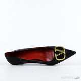Valentino Garavani VLOGO Leather Ballet Flats (Premium Batch) - Photo 4
