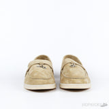 Loro Piana Beige Suede Summer Charms Walk Loafers (Premium Plus Batch) - Photo 6