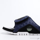 Air Jordan Hydro 13 Retro Midnight Navy Blue Black Slides - Photo 6