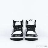 Nike Air Jordan 1 High Black White (Dot Perfect) - Photo 6
