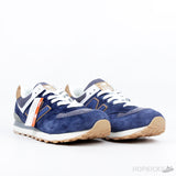 New Balance 574 Dark Blue Orange (Premium Batch) - Photo 7