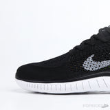 Free RN Flyknit 2018 Black White - Photo 8