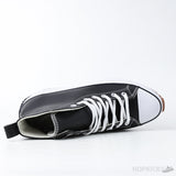 Converse Run Star Hike Hi Black White Gum - Photo 4