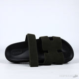 Hermes Chypre Sandal Olive Green - Photo 5