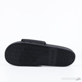 Adidas Adilette Comfort Slides Black White - Photo 5