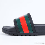 Gucci Web Slide Sandal Black - Photo 8
