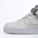 Air Force 1 Mid X Reigning Champ White Grey Black - Photo 7