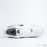 Nike Air Force 1 Low White Black Swoosh - Photo 4