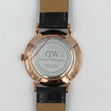 Daniel Wellington Black Leather Black Watch - Photo 4