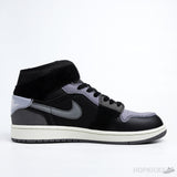 Air Jordan 1 Mid Craft Inside Out Black (Premium Plus Batch) - Photo 3