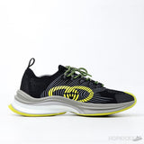 Gucci Run Sneakers - Black Yellow (Dot Perfect) - Photo 5