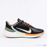 Nike Air Winflo 9 Black Green Safety Orange - Photo 3