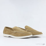 LoroPiana Summer Walk Loafers Suede Beige - Photo 18