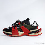 D&GG Mixed-Material Space Sneakers (Dot Perfect) - Photo 1