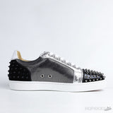 CL Lou Spikes Low Sneakers White Black - Photo 3