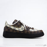LV x Air Force 1 Low Virgil Abloh Brown Black Sole - Photo 5