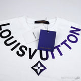 LV Necklace White T-Shirt - Photo 9