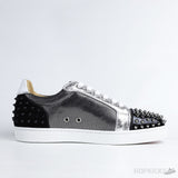 CL Lou Spikes Low Sneakers White Black - Photo 5