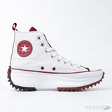 Converse Run Star Hike Hi White Logo Red - Photo 2