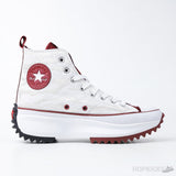 Converse Run Star Hike Hi White Logo Red - Photo 5