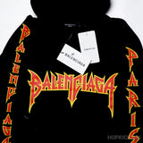 Balenciaga Metal Logo Oversized Hoodie (Dot Perfect) - Photo 11
