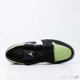 Air Jordan 1 Low Snakeskin Vivid Green (Premium Plus Batch) - Photo 4