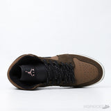 Air Jordan 1 Mid SE Dark Chocolate (Dot Perfect) - Photo 7