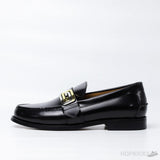 Gucci Logo-Plaque Leather Loafer (Dot Perfect) - Photo 1