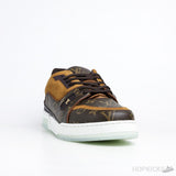 LV Trainer Suede Brown (Transparent Sole) - Photo 4