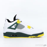 Air Jordan 4 Retro Oregon Ducks Duckman White (Premium Plus Batch) - Photo 5