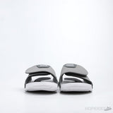 Air Jordan Hydro 6 Retro Grey White Gunsmoke Slides - Photo 11