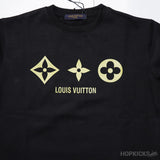LV Front Monogram Black Sweatshirt (Dot Perfect) - Photo 4