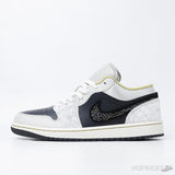 Air Jordan 1 Low Beaded Swoosh (Premium Plus Batch) - Photo 1